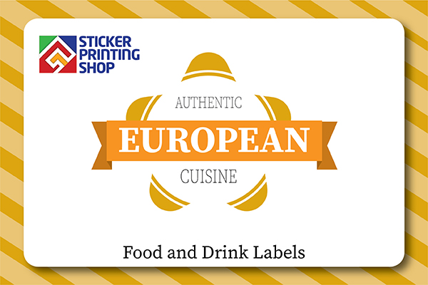 Food and drink labels